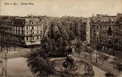 Ak Köln am Rhein, Hansa-Ring
