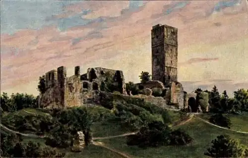 Ak Königstein im Taunus, Ruine