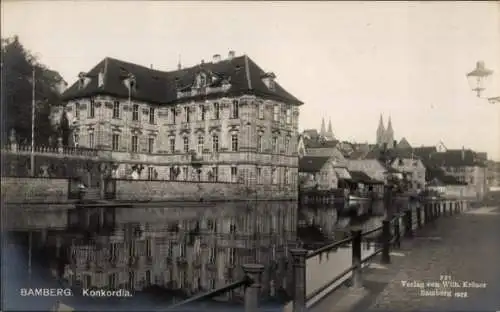 Ak Bamberg in Oberfranken, Konkordia, Concordia, Barockstil