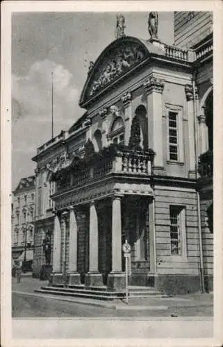 Ak Magdeburg an der Elbe, altes Rathaus