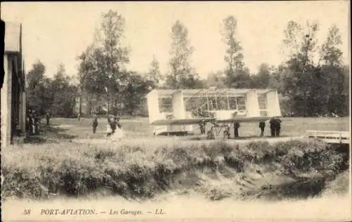 Ak Port-Aviation, Garagen