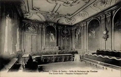 Ak Douai Nord, Palais de Justice, Salle du Parlement des Flandres