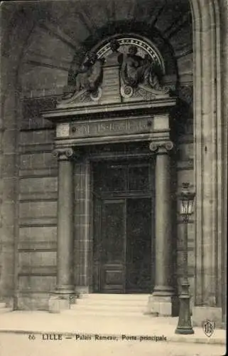 Ak Lille Nord, Palais Rameau, Porte principale