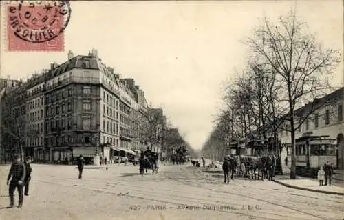 Ak Paris VII., Avenue Duquesne