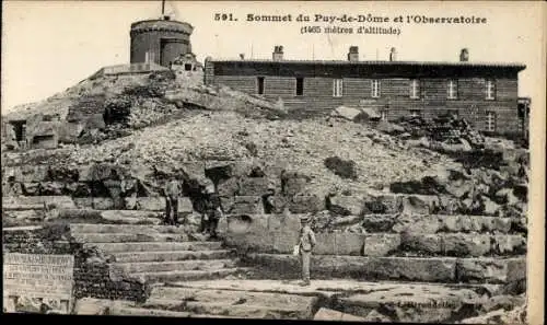 Ak Sommet Puy-de-Dome, Observatorium