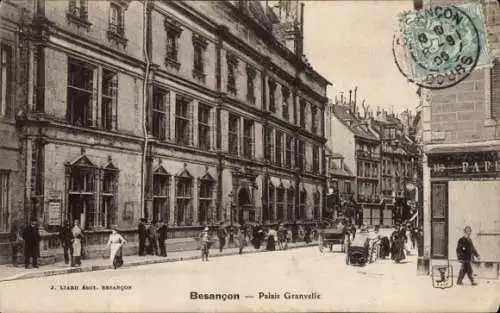 Ak Besançon Doubs, Palais Granvelle