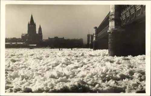 Ak Wien 1 Innere Stadt, Eisstoß 1929