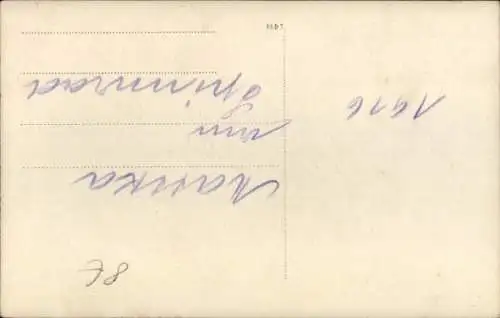 Foto Ak Alte Frau am Spinnrad 1916