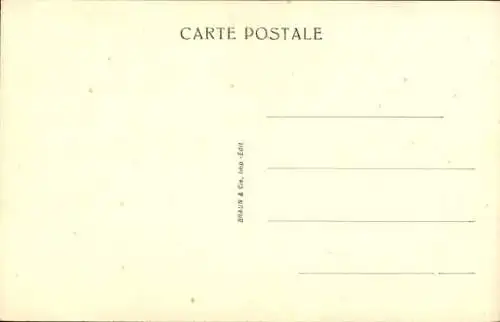 Ak Elsässerin in Tracht beim Lesen