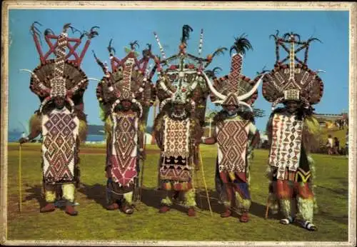 Ak Durban Südafrika, Zulu Ricksha Boys