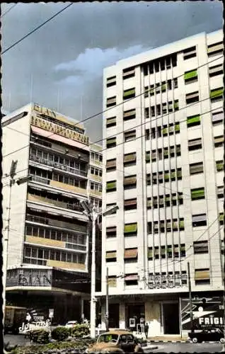 Ak El Djezair Algerien, Gebäude El Djezair, Place Lyautey