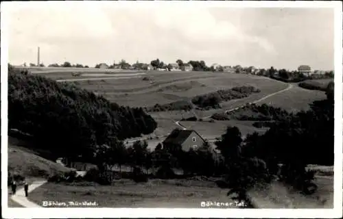 Foto Ak Böhlen Großbreitenbach in Thüringen, Böhlener Tal, Panorama