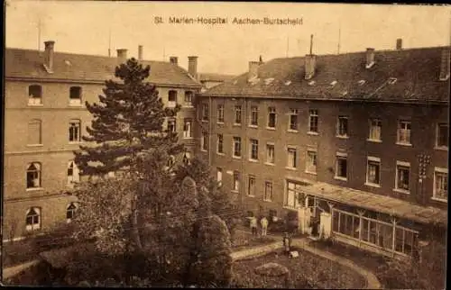 Ak Burtscheid Aachen Nordrhein Westfalen, St. Marien-Hospital
