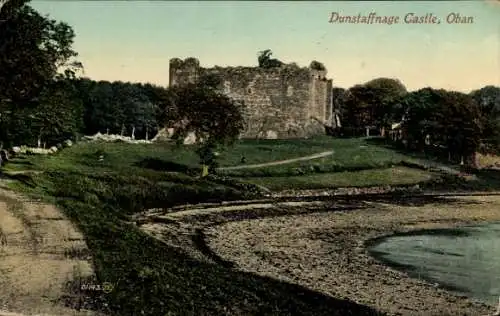 Ak Oban Schottland, Dunstaffnage Castle
