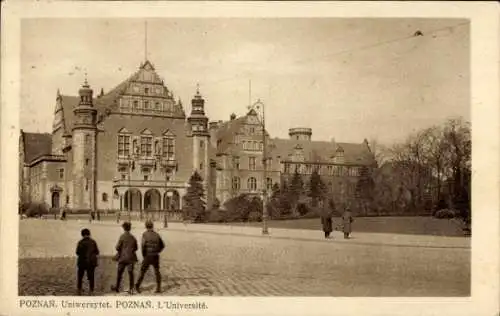 Ak Poznan Posen Stadt, Universität