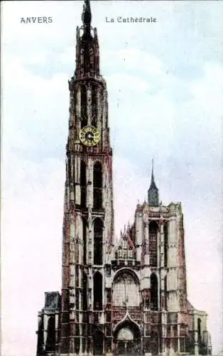 Ak Antwerpen Flandern, Kathedrale