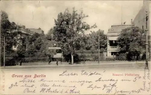 Ak Berlin Mitte, Brauerei Pfefferberg