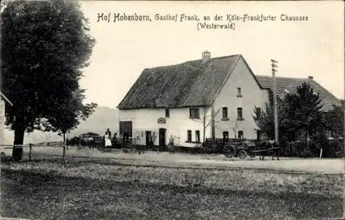 Ak Herschbach im Westerwald, Hof Hohenborn, Gasthof Frank