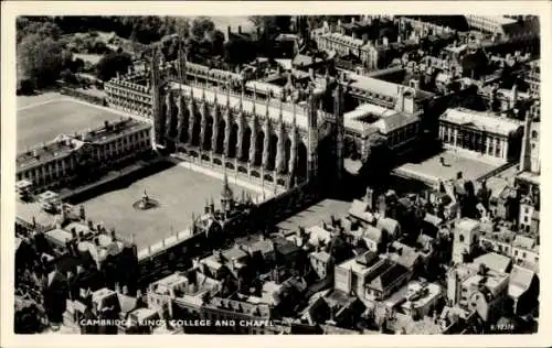 Ak Cambridge Ostengland, King's College, Kapelle
