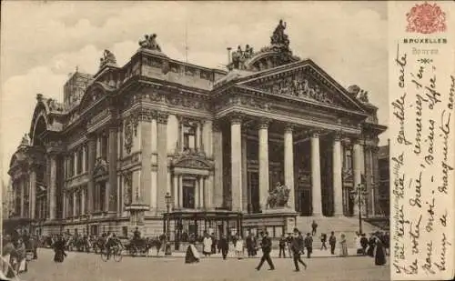 Ak Bruxelles Brüssel, Bourse