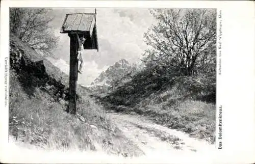 Ak Dolomitenkreuz, Wegepartie