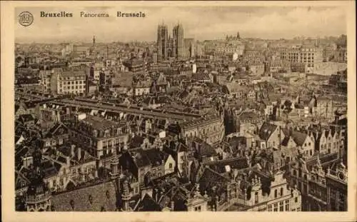 Ak Brüssel Brüssel, Panorama