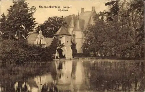 Ak Steenokkerzeel Steenokkerzeel Flämisch-Brabant, Schloss