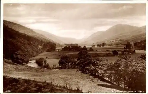 Ak Moffatdale Schottland, Panorama