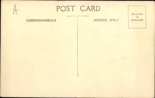 Ak Tenby Wales, Blick von St. Catherine's