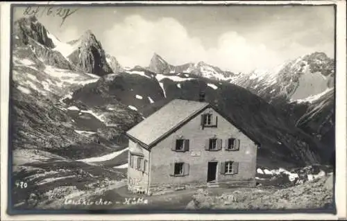 Ak St. Anton am Arlberg Tirol Österreich, Leutkircher Hütte