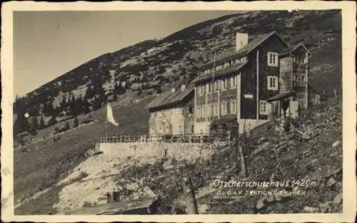 Ak Lackenhof in Niederösterreich, Ötscherschutzhaus