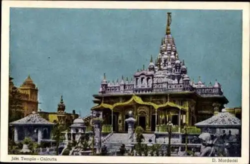 8 alte Ak Calcutta Kolkata Kalkutta Indien, diverse Ansichten