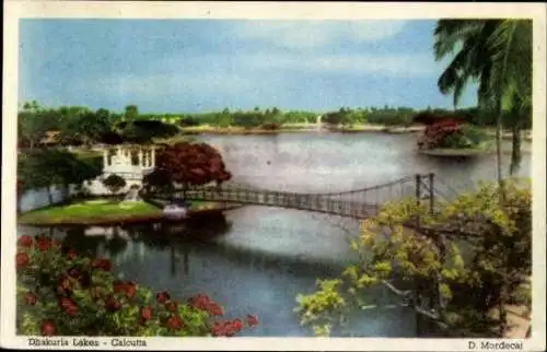 8 alte Ak Calcutta Kolkata Kalkutta Indien, diverse Ansichten