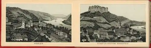 15 alte Lithos Sächsische Schweiz, zusammenhängend im passenden Buch, diverse Ansichten