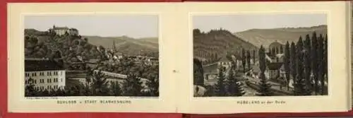 18 alte Bilder Rübeland Oberharz am Brocken, zusammenhängend im passenden Buch, diverse Ansichten