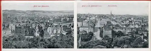 30 alte Bilder Plauen im Vogtland, zusammenhängend im passenden Buch, diverse Ansichten