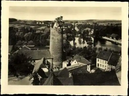 12 alte Fotos Triptis in Thüringen, im passenden Heft, diverse Ansichten