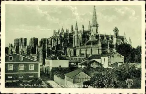 12 alte Ak Batalha Portugal, Kathedrale, diverse Ansichten
