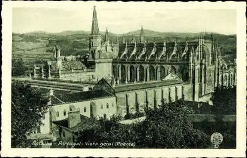 12 alte Ak Batalha Portugal, Kathedrale, diverse Ansichten