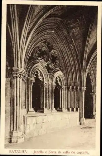 9 alte Ak Batalha Portugal, Kathedrale, diverse Ansichten