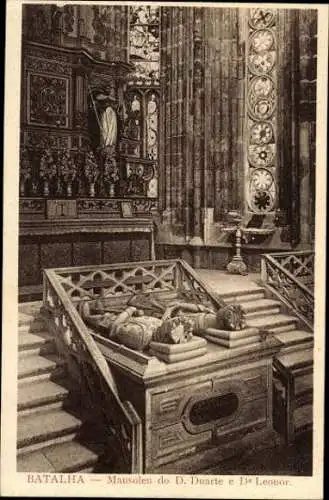 9 alte Ak Batalha Portugal, Kathedrale, diverse Ansichten