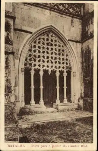 9 alte Ak Batalha Portugal, Kathedrale, diverse Ansichten