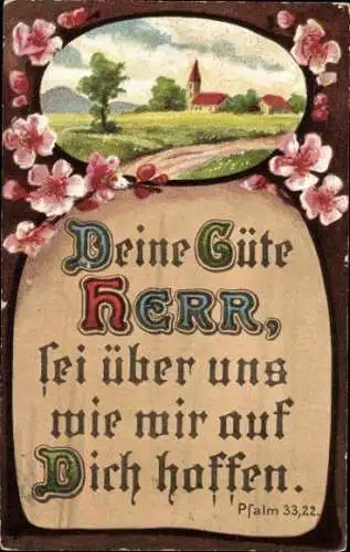 10 alte Ak Bibelverse, diverse Ansichten