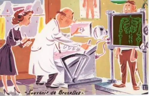 8 alte Ak Bruxelles Brüssel, Bruxelles vous salue, Negative, diverse Ansichten