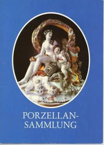 8 Ansichtskarten Porzellansammlung Dresden im Umschlag