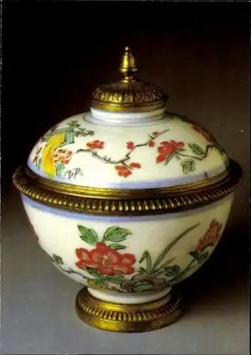 8 Ansichtskarten Porzellansammlung Dresden im Umschlag