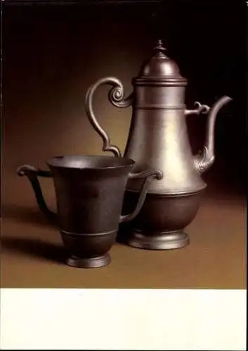 8 Ansichtskarten Porzellansammlung Dresden im Umschlag