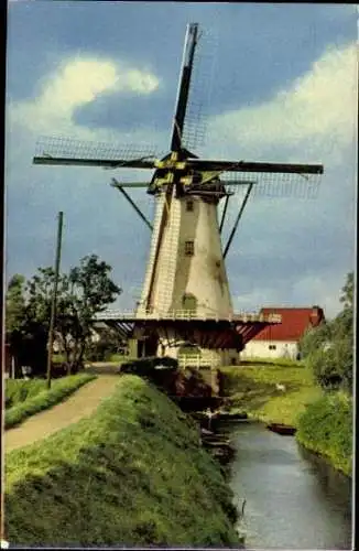 11 Ansichtskarten mit Windmühlen Niederlande