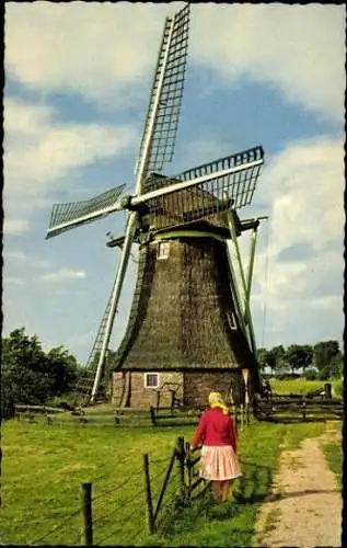 11 Ansichtskarten mit Windmühlen Niederlande