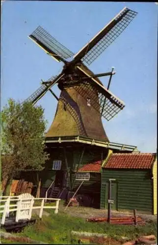 11 Ansichtskarten mit Windmühlen der Niederlande